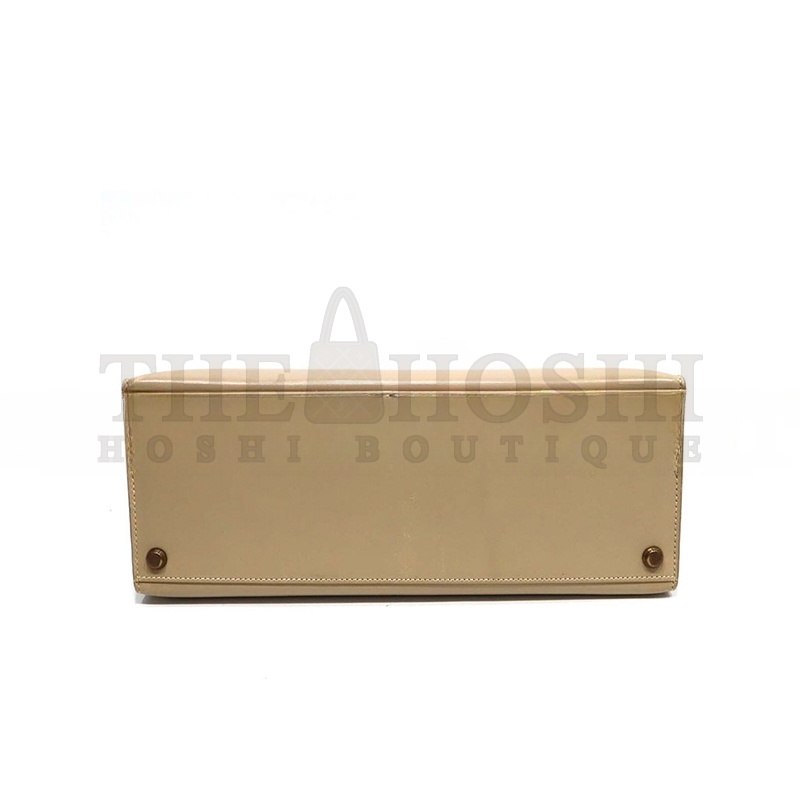 H**me5 KELLY 28 BOX TRENCH COAT GREY GOLD BUTTONS (28*22*10cm) Master Quality